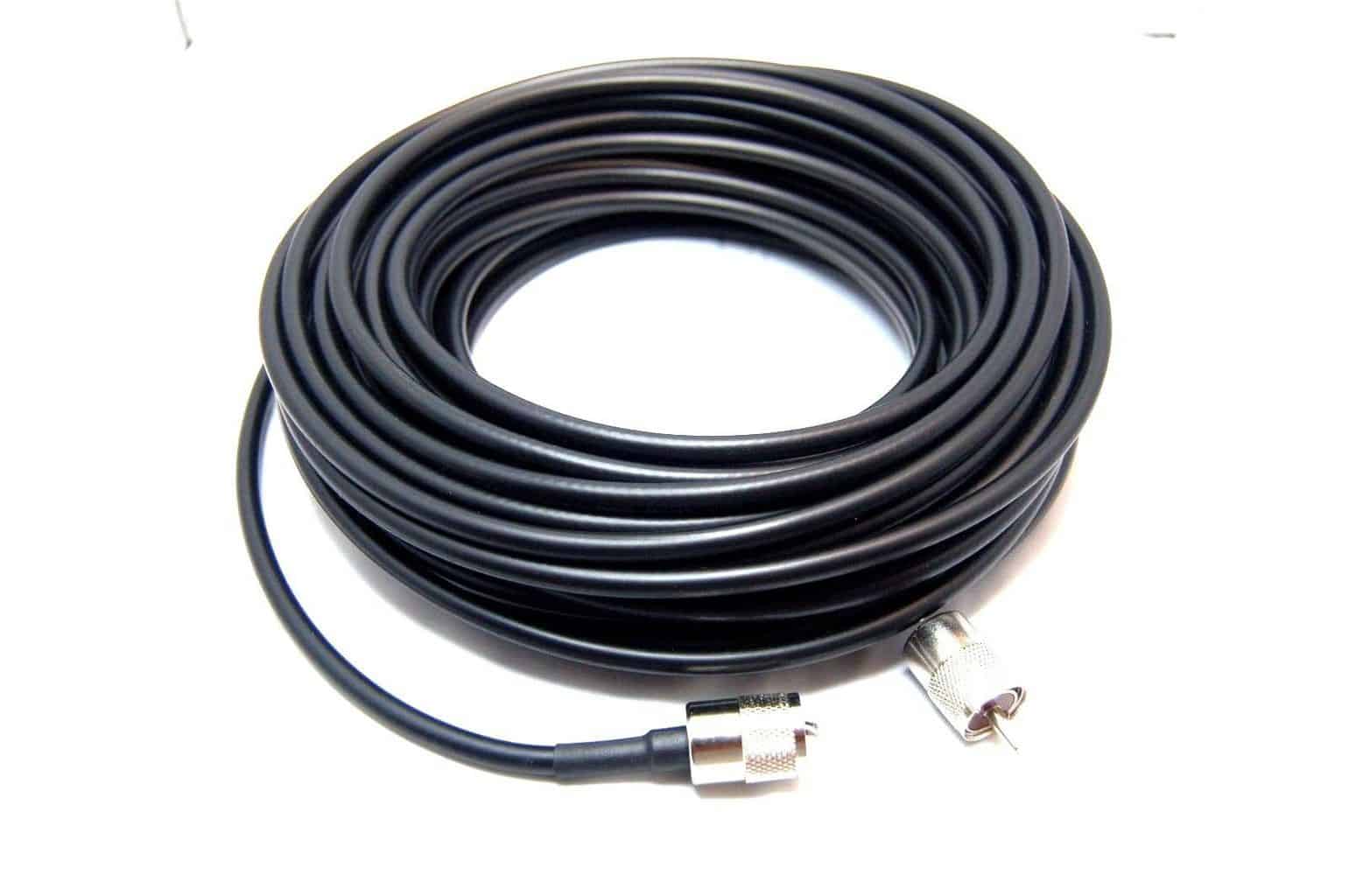 PL259 Cable 50cm RG58 CB For HAM & CB Radio,Antenna Analyzer,Dummy Load