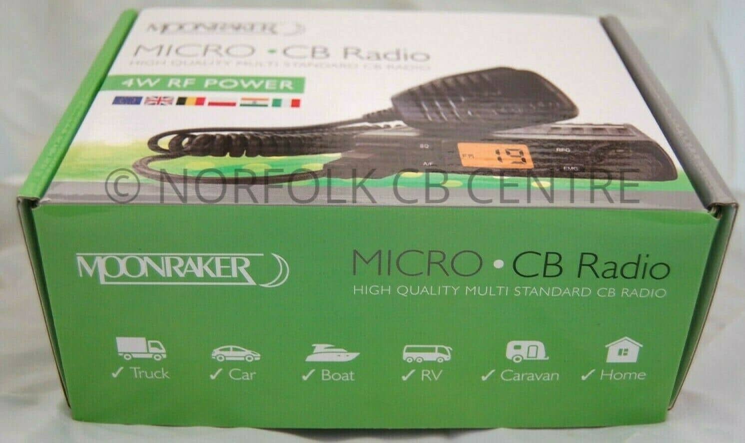 Radio Cb Crt One V Vox Multiestándar Am Fm Compacto Uk40 27/81 Y