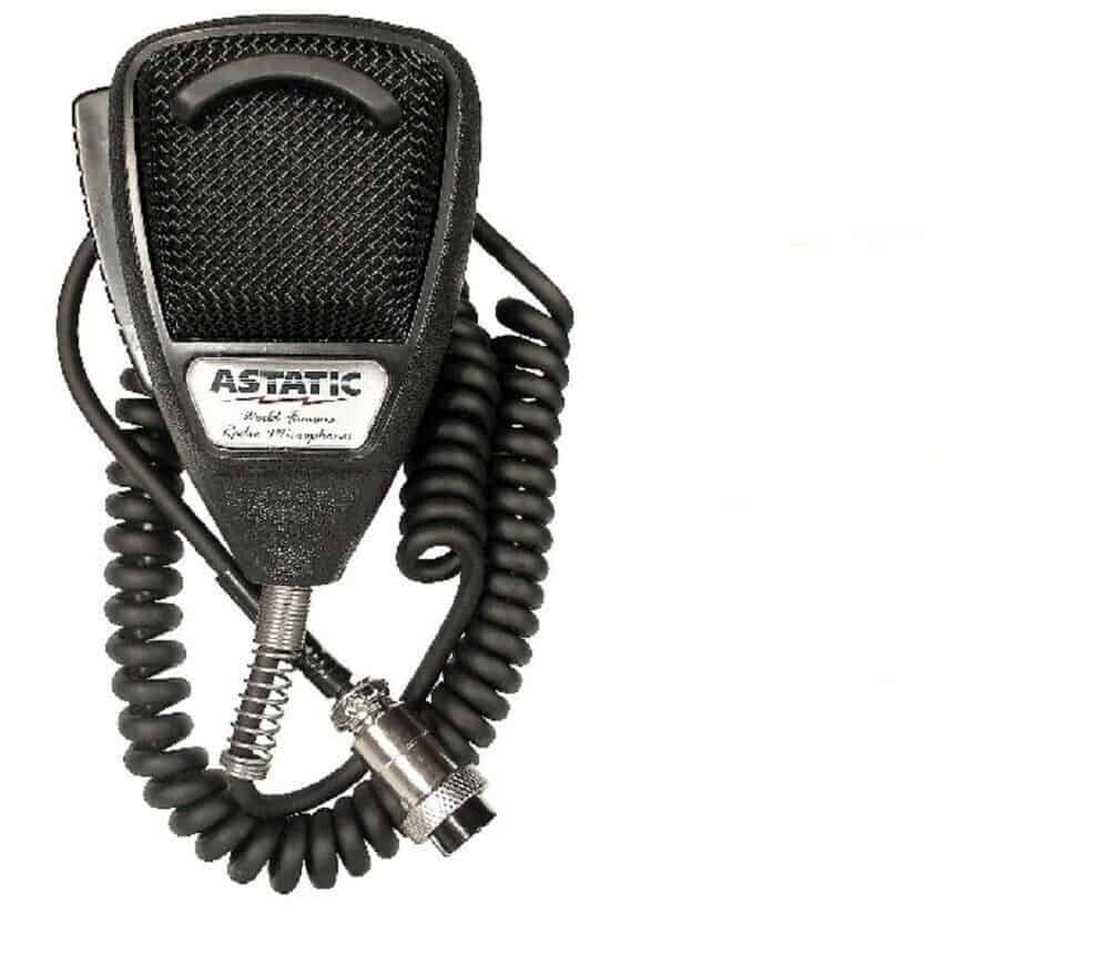 Astatic 636L Rubberised Noise Cancelling CB Radio tear drop Mic CB