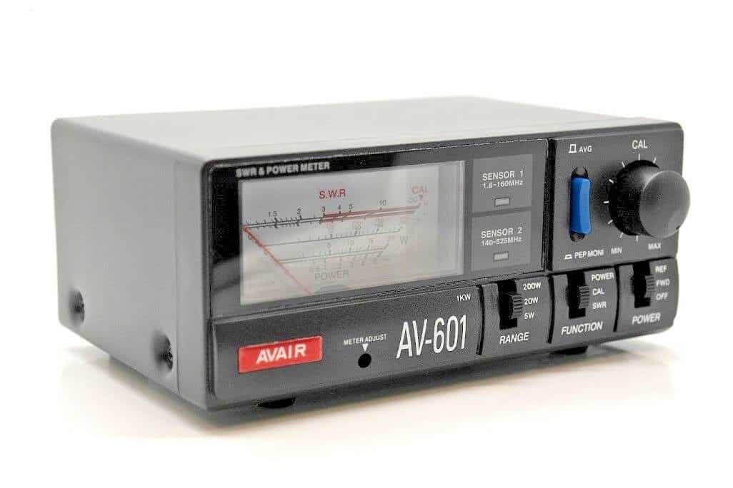 AVAIR AV-601 SWR Power meter 1.8-160 140-525 MHz HF VHF UHF CB Radio UK